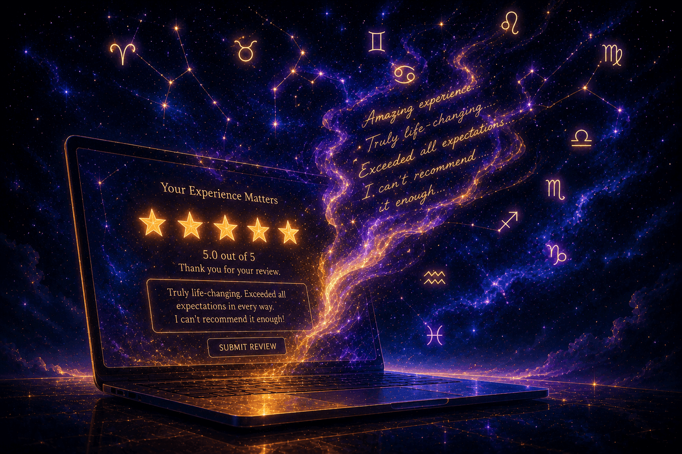 The zodiac signs as Airbnb reviews