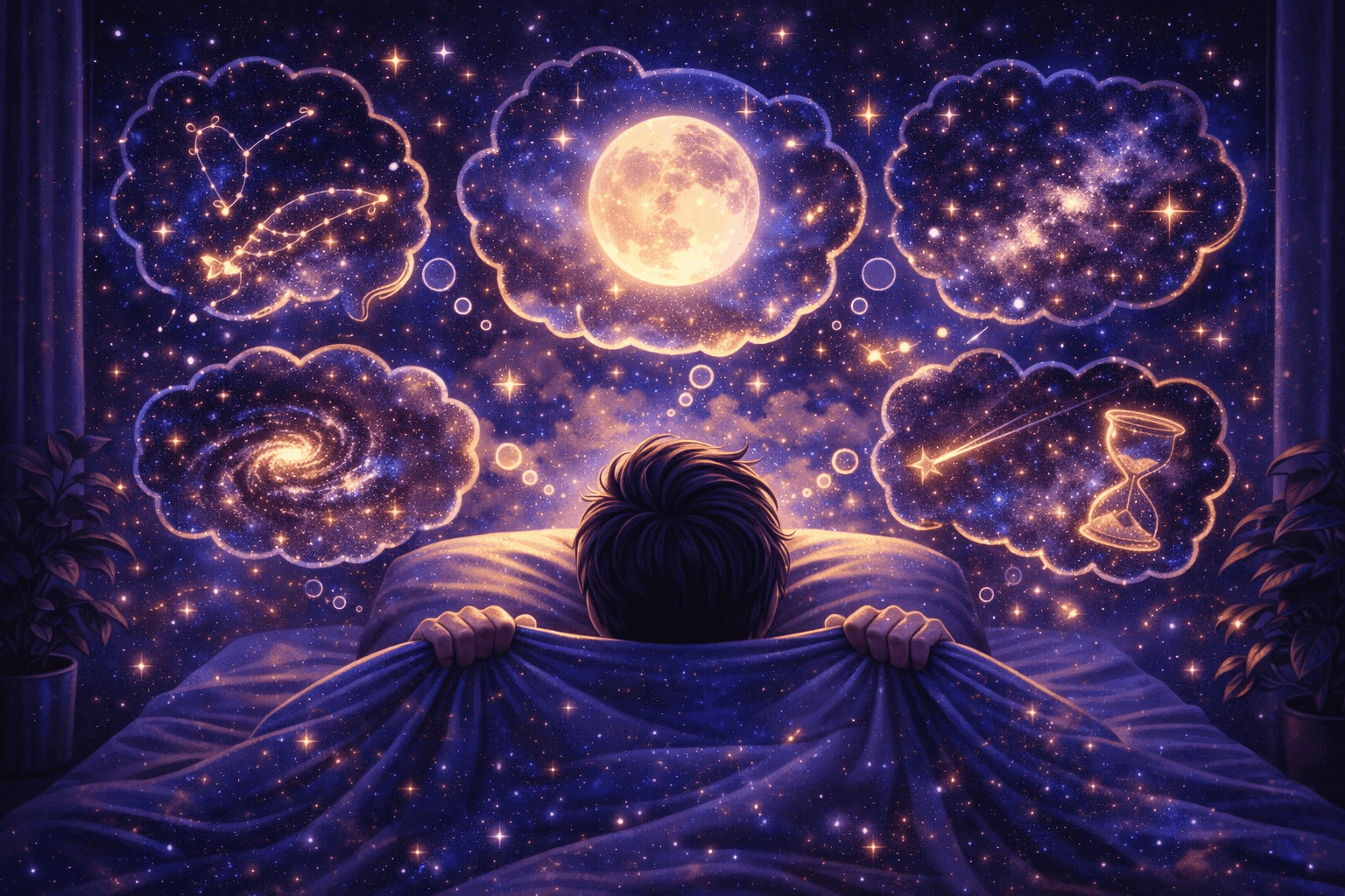 Zodiac sign late night thought spirals