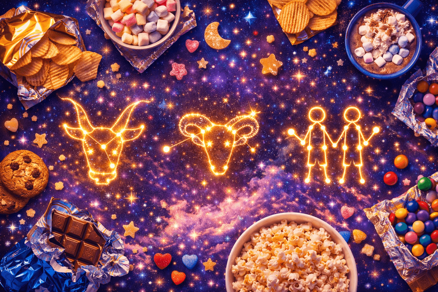 Zodiac sign snack hoarding habits