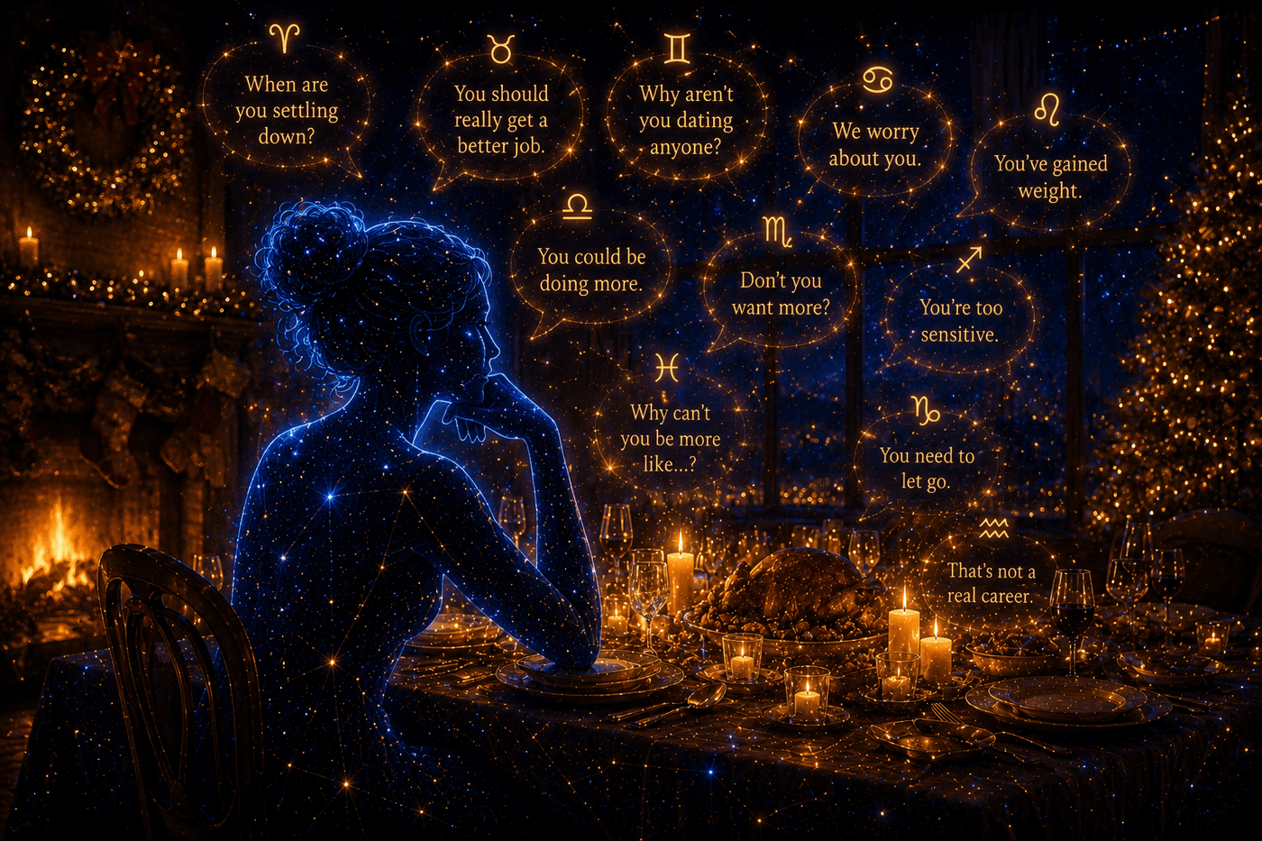 How each sign handles family small talk during the holidays